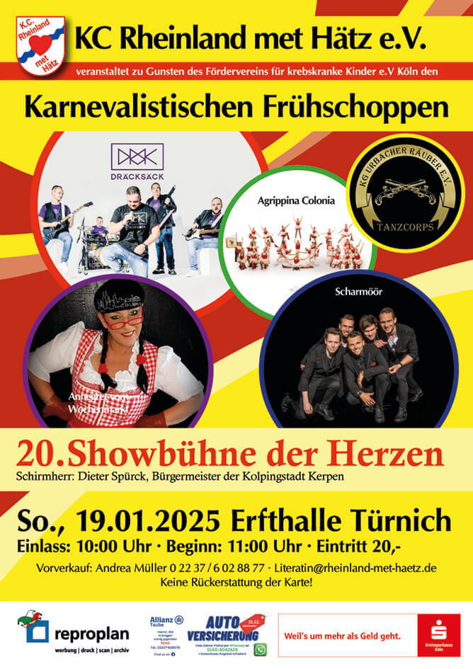 KC Rheinland met Hätz Plakat 2025 3 1